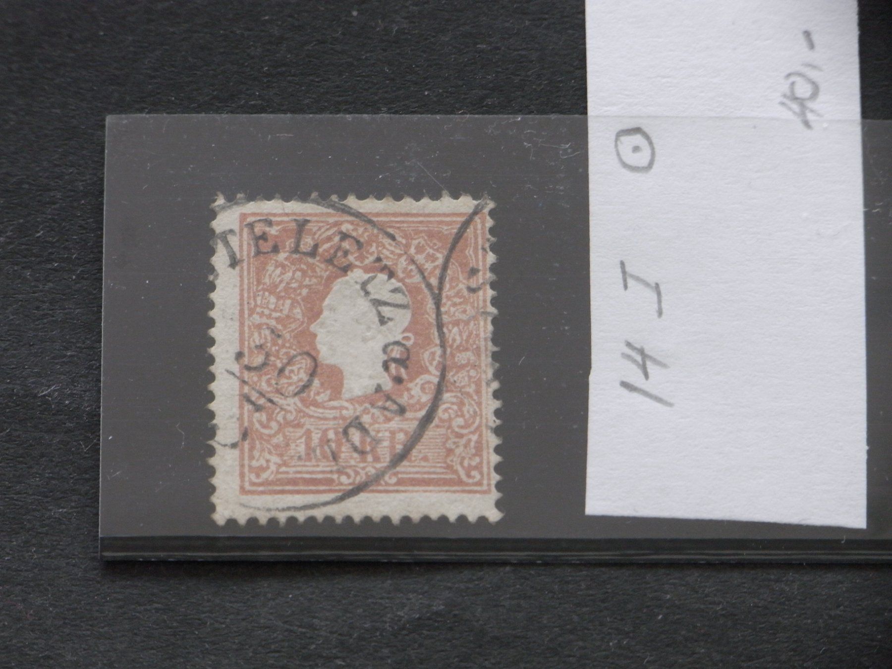 Tous les timbres: Östereeich 1858 14 I gest. – D'occasion à Ittigen par shetland