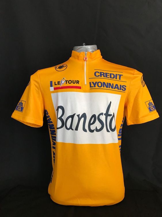 Maillot Cycliste Vintage Nalini – Banesto – Tour De France 94 – Indurain – Taille 7 (XXXL)