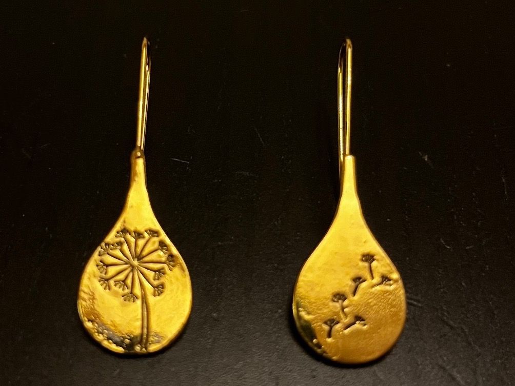 Boucles d'oreille: Ohrringe mit Löwenzahn – Neuf (Voir description) à Gams par Mariawicca 1