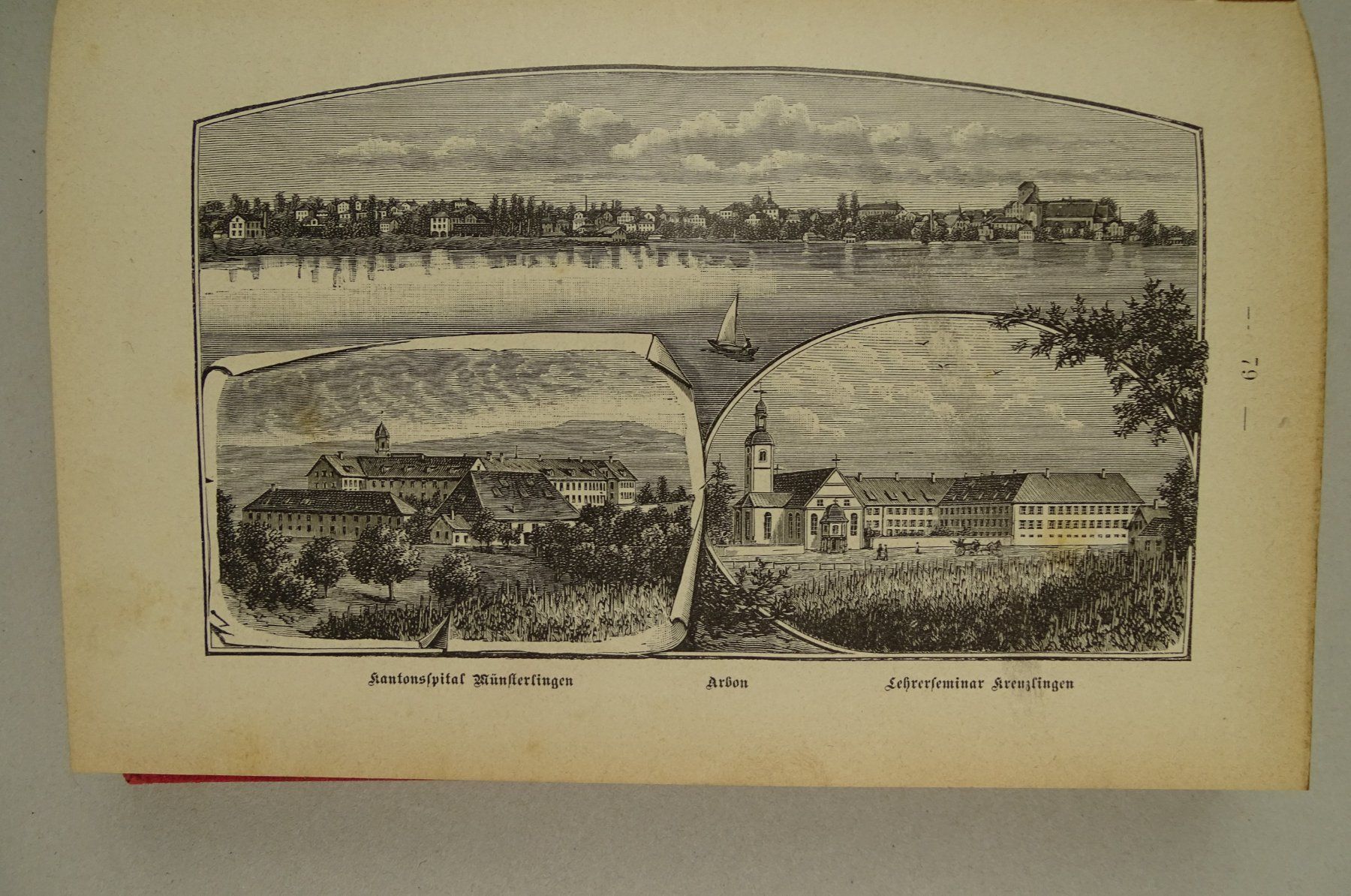 Libri: WANDERUNGEN DURCH DEN THURGAU, 1889 – Usato da Grüningen venduto da Kartensammler 5