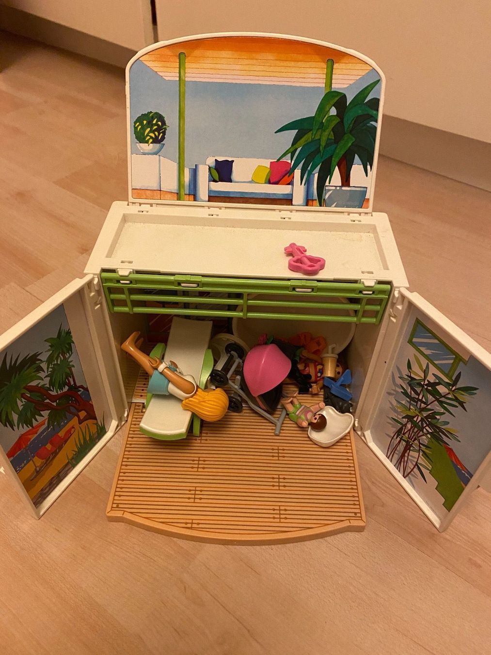 Playmobil Giocattoli: Aufklappbox  Sonnenterasse Playmobil – Usato da Dietlikon venduto da Ss11 3