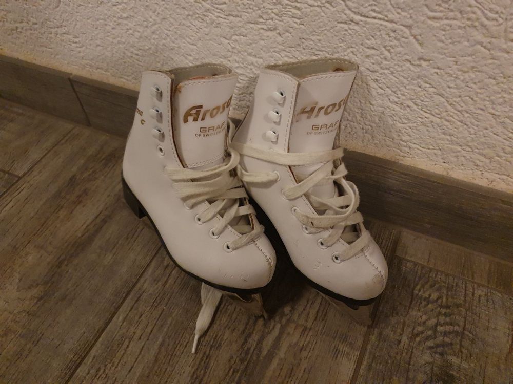 Patins à glace Graf Davos Gold, taille 35, comme neuf (Gebraucht) in