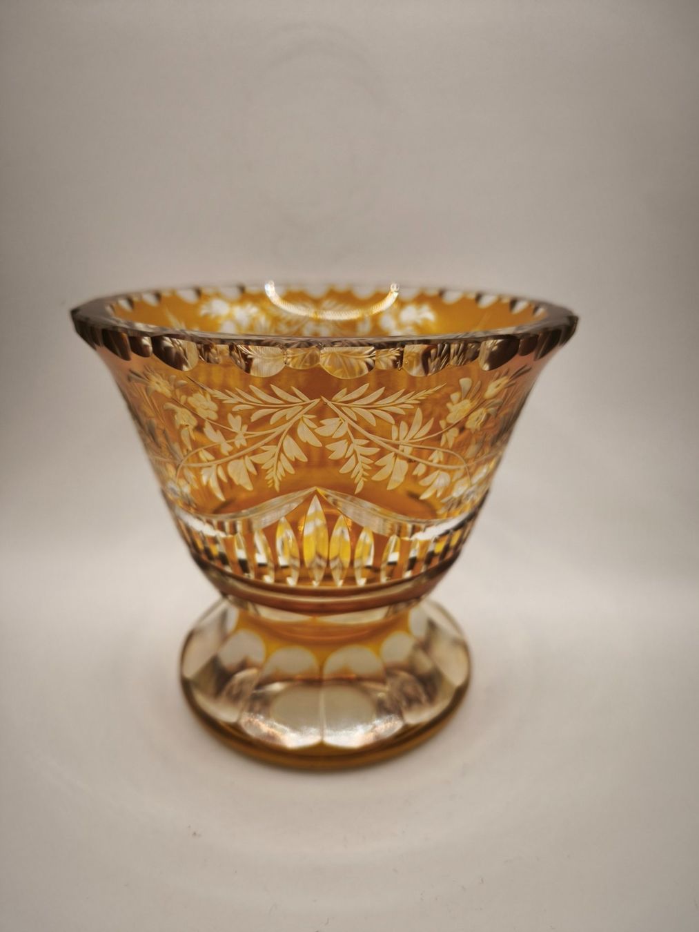 Vasi & Recipienti: Böhmische Kristallglas Kelch-Vase – Nuovo (secondo la descrizione) da Wettingen venduto da DaHa90 1