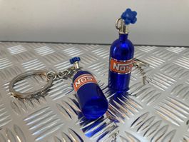 NOS-Lachgas Flasche Schlüsselanhänger oder RC-Bereich NEU!