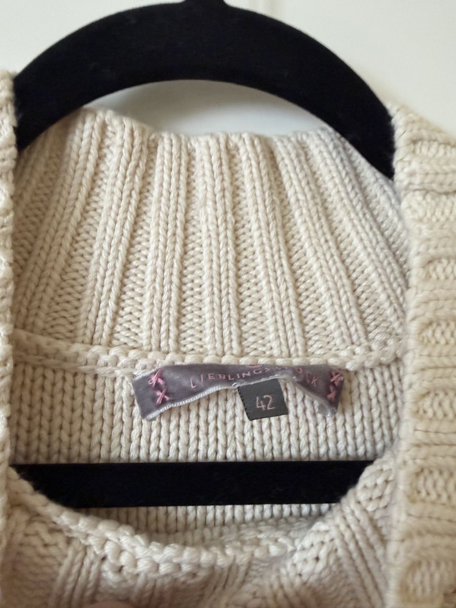 Lieblingsstück Pullover & Sweatshirts: Lieblingsstück Strickpullover beige Grösse 42 gut – Gebraucht aus Langnau am Albis von Schneeflocke92 3