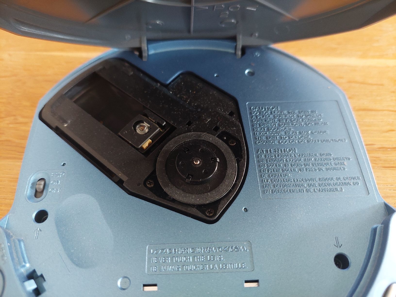 Lettore multimediale portatile: CD Player Sony Walkman D-E351 blau – Usato da Abtwil AG venduto da kidimagic1 7