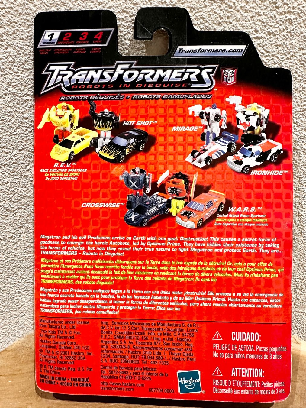 Hasbro Giocattoli: 2001 Transformers ironhide mirage vintage hasbro versiegelt – Nuovo e nell'imballaggio originale da Baar venduto da Mic_vL 3