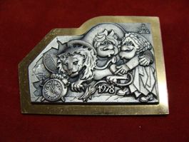 Fasnachtsplakette Luzern GOLD 1978