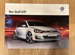 VW Golf GTI Prospekt, Ausgabe Juli 2014, Top Zustand!