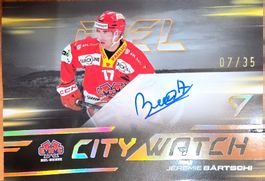 Jérémie Bärtschi 2025/26 Sportzoo Card 07/35 biel bienne,