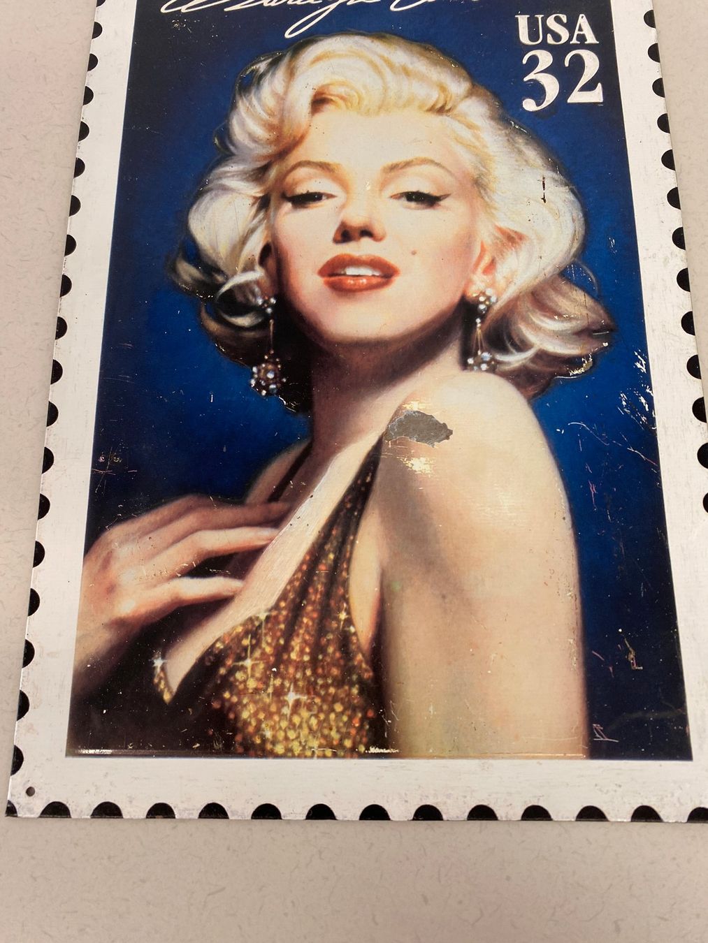 Insegne: Marylin Monroe Nostalgie Blechschild USA 32 – Usato da Niederhelfenschwil venduto da Chleeblatt1938 2