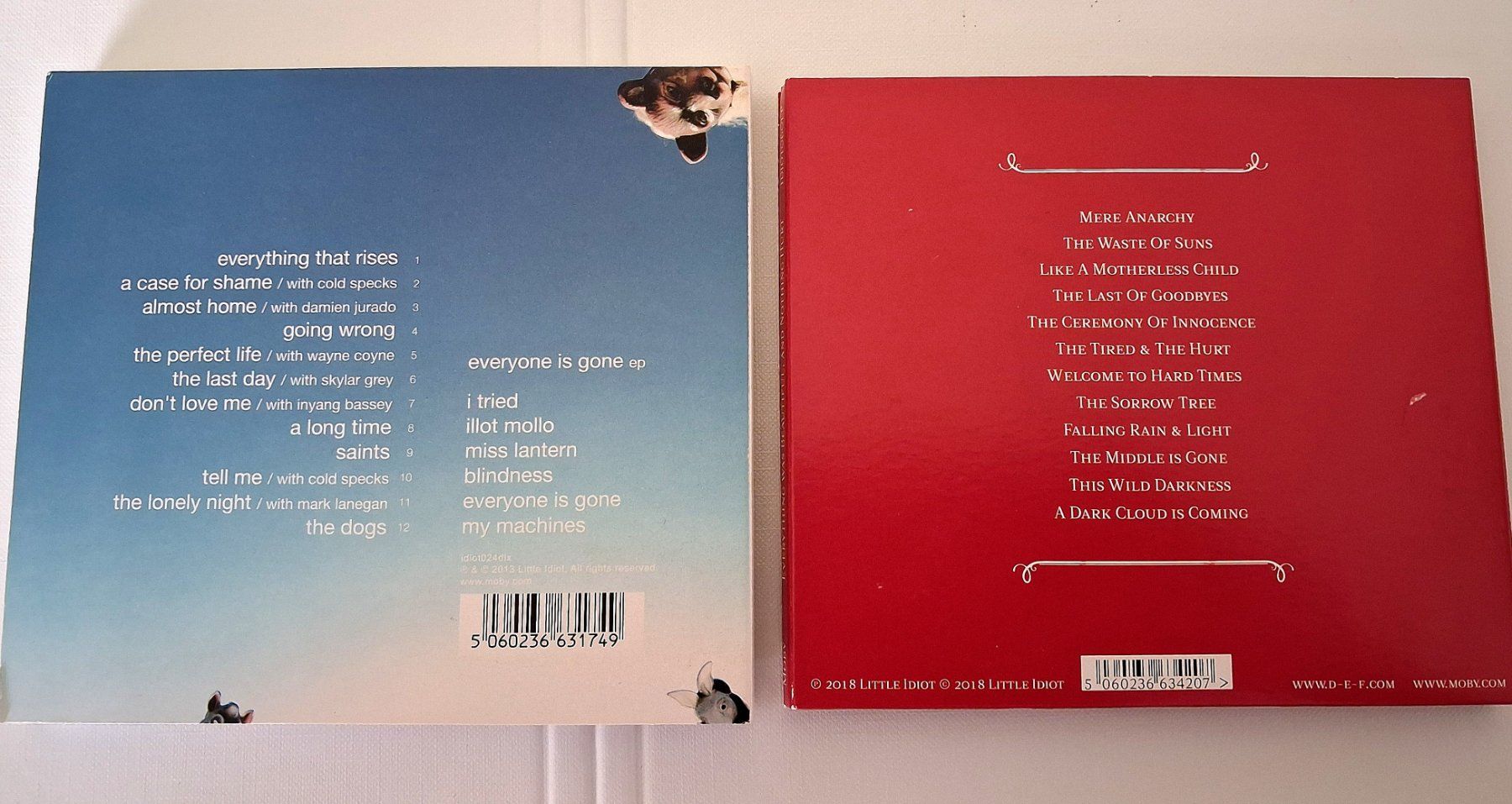 CDs: Moby - 5 CD's - Digipak - Electro – D'occasion à Wilderswil par Silverybrown 2