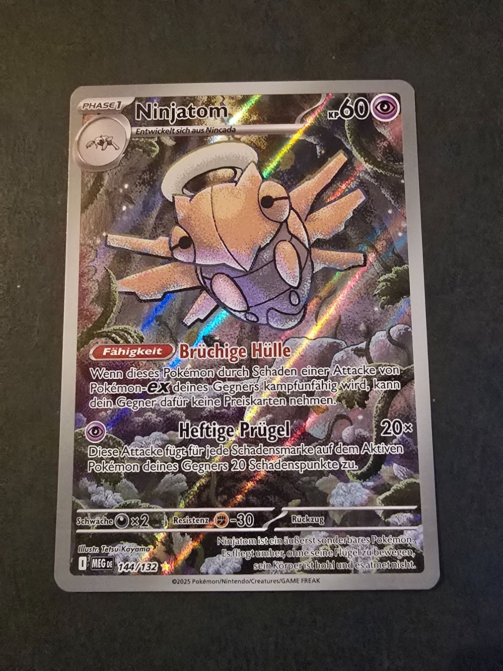 Pokémon Sammelbilder & Trading cards: Pokemon Ninjatom Deutsch 144/132 – Gebraucht aus triesenberg von wisi369