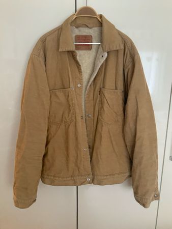 Levi's Cordjacke mit Teddyfutter braun guter ZustandGrXL