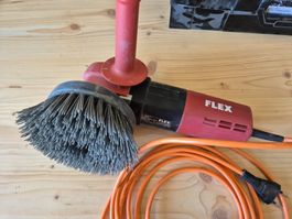 FLEX Bürstmaschine L1002 mit 3 Bürsten und  L-Boox