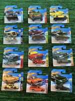 Hot Wheels - 12 verschiedene Autos, neu und originalverpackt