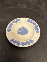 Wedgwood Dekorteller/Aschenbecher, Blau/Weiss, Top Zustand
