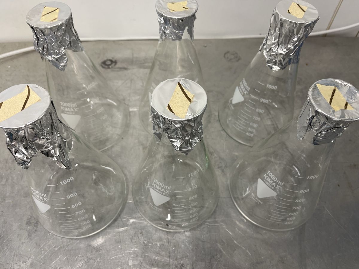 Bicchieri: 6 x KIMAX Erlenmeyerkolben 1000ml – Nuovo (secondo la descrizione) da Spreitenbach venduto da bra_rh7n 2