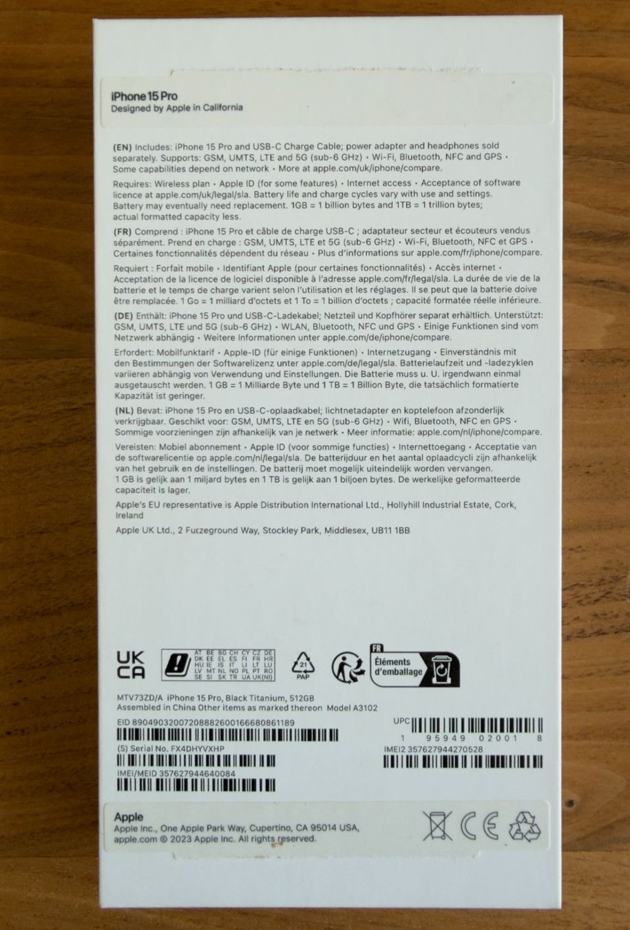 Apple Handys / Smartphones: IPHONE 15 PRO 512 GB + PRADA CASE - Excellent Condition – Gebraucht aus Zürich von dor_9dfx 4