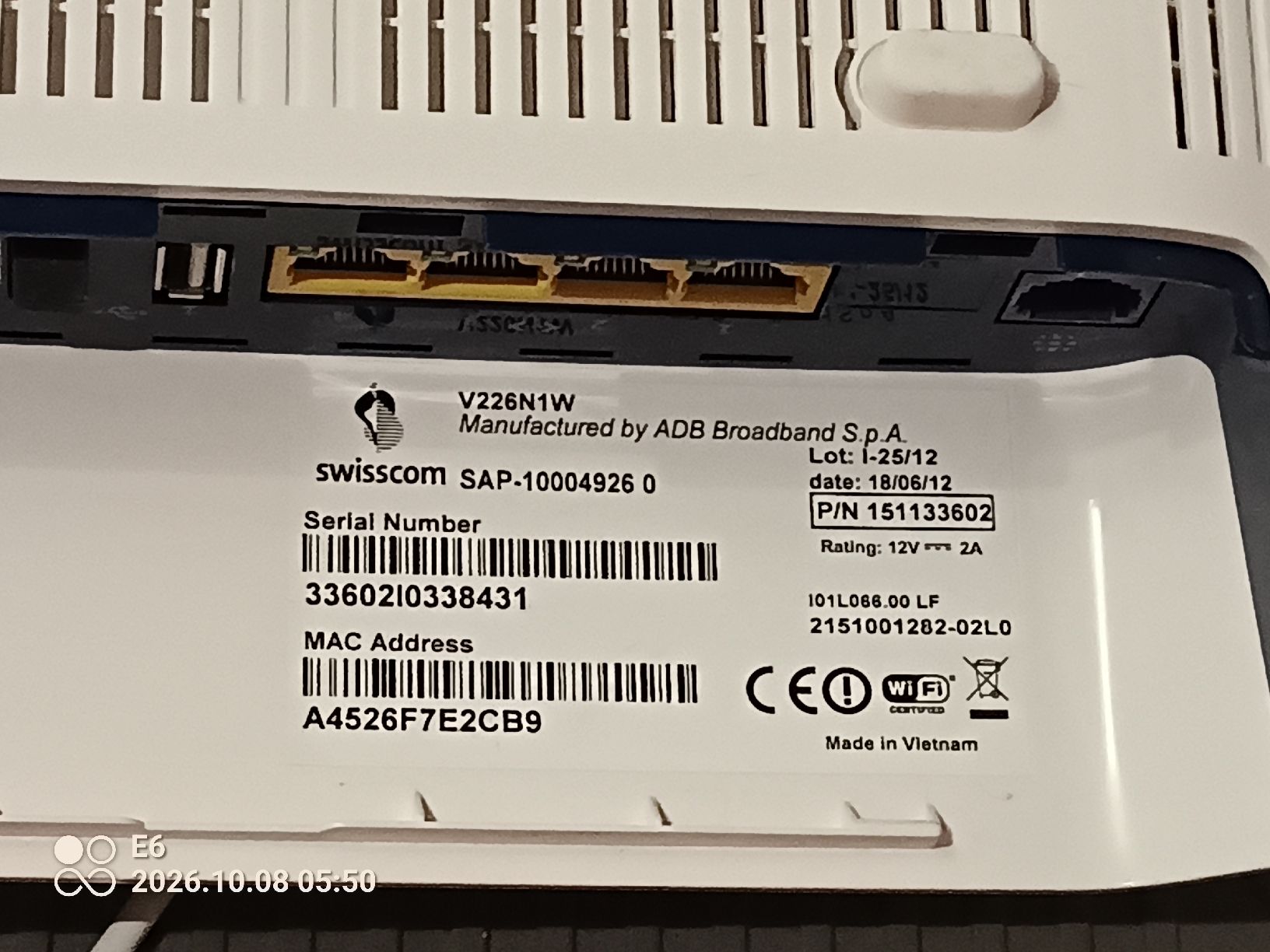 Swisscom Modems & Routeurs: Swisscom Internetgerät – Neuf (Voir description) à Zürich par Mitzi6 1