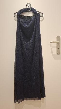 Zara Neckholder-Metallic-Kleid, Größe XS, Partysaison!