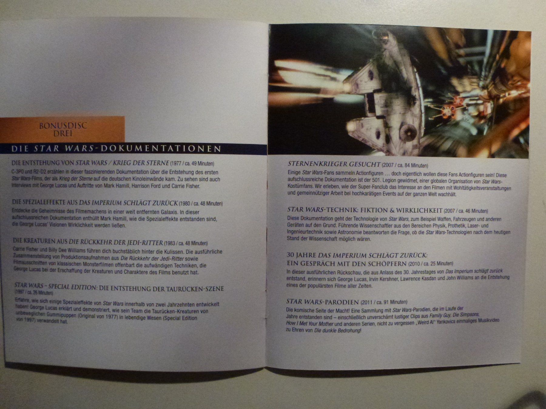 Tous les DVDs: Star Wars - The Complete Saga (9 Blu-Rays) – Neuf (Voir description) à Bern par Frebo 4