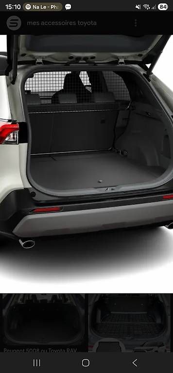 Tutti pezzi di ricambio auto: Grille séparation Toyota RAV4 (5 génération) – Usato da Châtelaine venduto da mei_fgx8