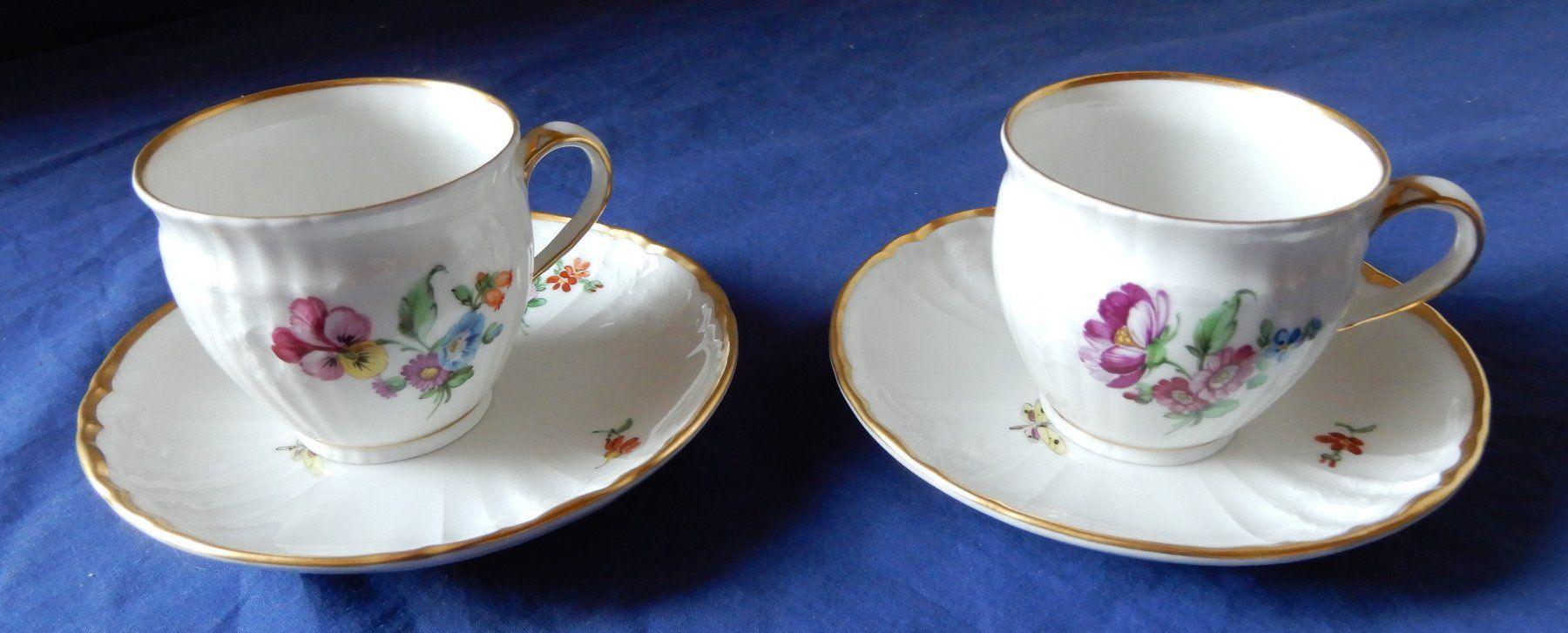 KPM Tazze: KPM Berlin - Mocca Tasse mit Unterteller, Modell Rocaille – Usato da Senèdes venduto da Mutzli52 4