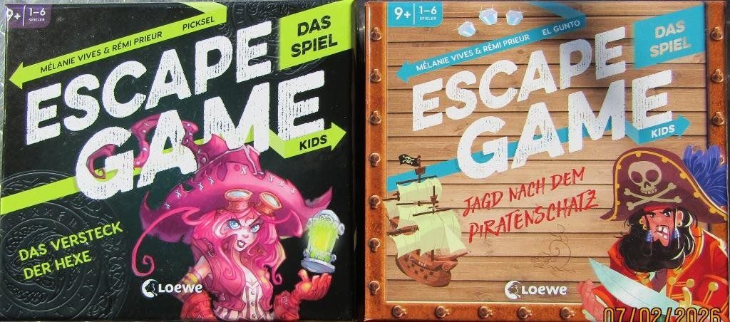 Giochi: Escape Game - 2 Spiele – Usato da Widen venduto da LokiStar