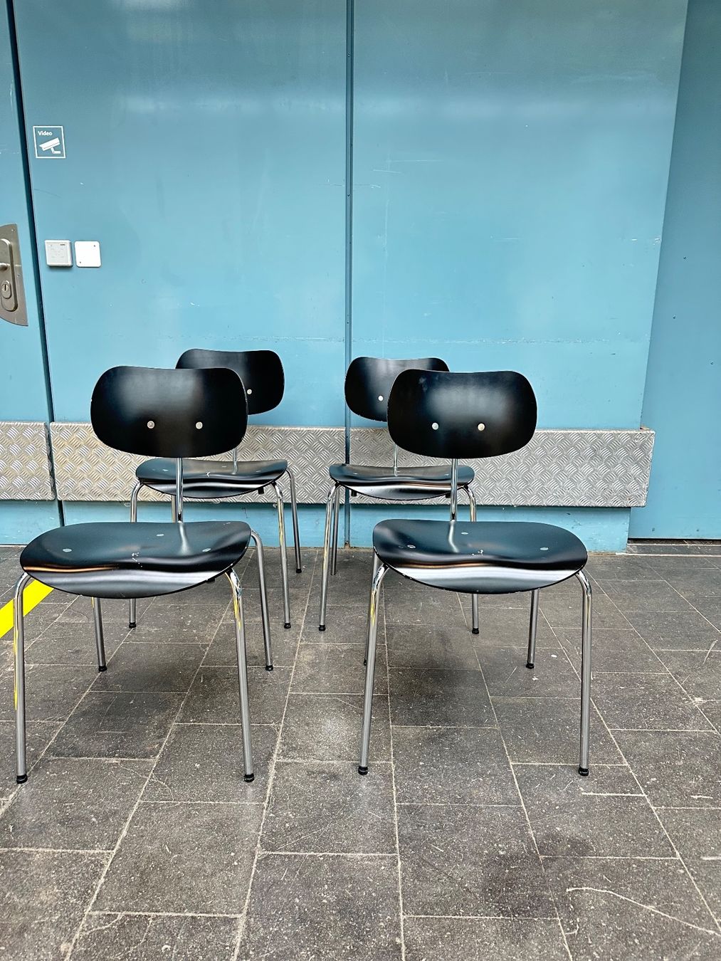 Sedie: Stühle SE 68, Egon Eiermann, Vintage – Usato da Grenchen venduto da Design-Outlet 1