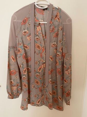 Bluse Blumen Cortefiel M