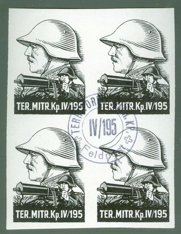 Tutti i francobolli: Ter Mitr Kp IV/195 – Usato da Zürich venduto da yago-rot