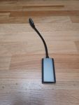 USB C auf HDMI 4K Adapter Kabel schwarz