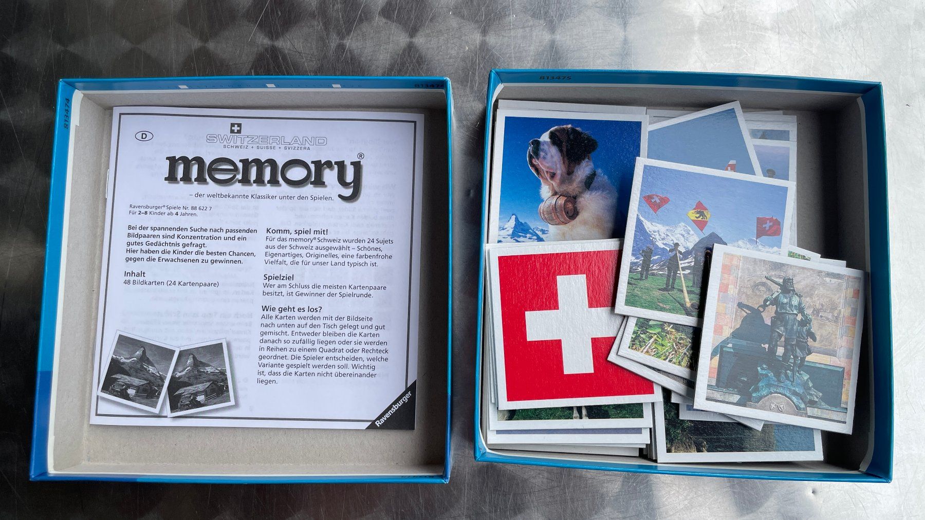 Spiele: Ravensburger Memory Schweiz Spiel 48 Karten – Neu (gemäss Beschreibung) aus Glattfelden von cybermaxx 2