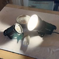 2x Walimex Daylight 250s + 2x Jinbei 2100 stands