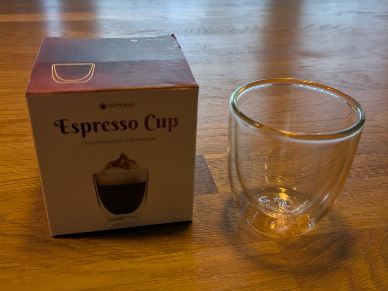 Tazze: 2 Stk. Dimono Espresso Cup Doppelwandiges Espressoglas – Usato da Gockhausen venduto da Dom_kp7z 1