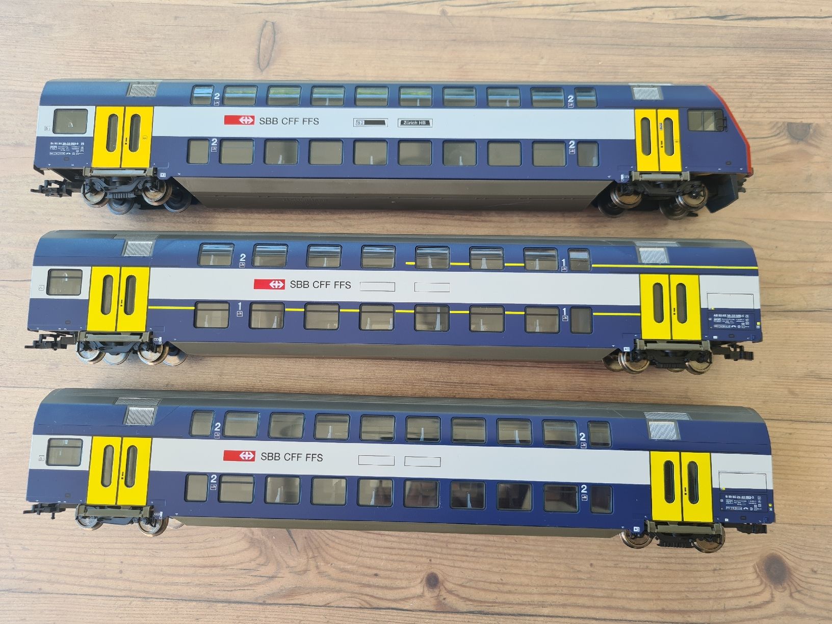 Fleischmann Trains électriques: Fleischmann SBB DPZ ohne Lok – D'occasion à Elgg par Loko12 5