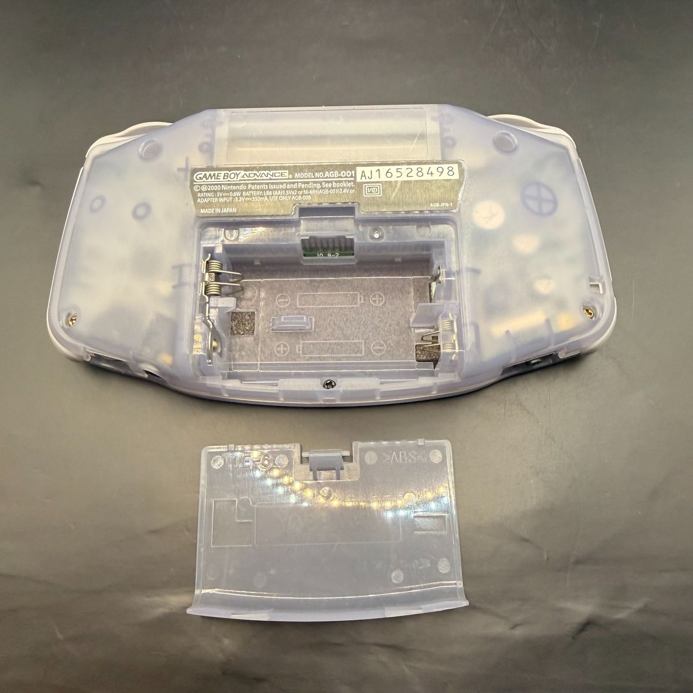 Nintendo Console: Game Boy Advance Blau Transparent – Usato da Düdingen venduto da Nerdworld 9