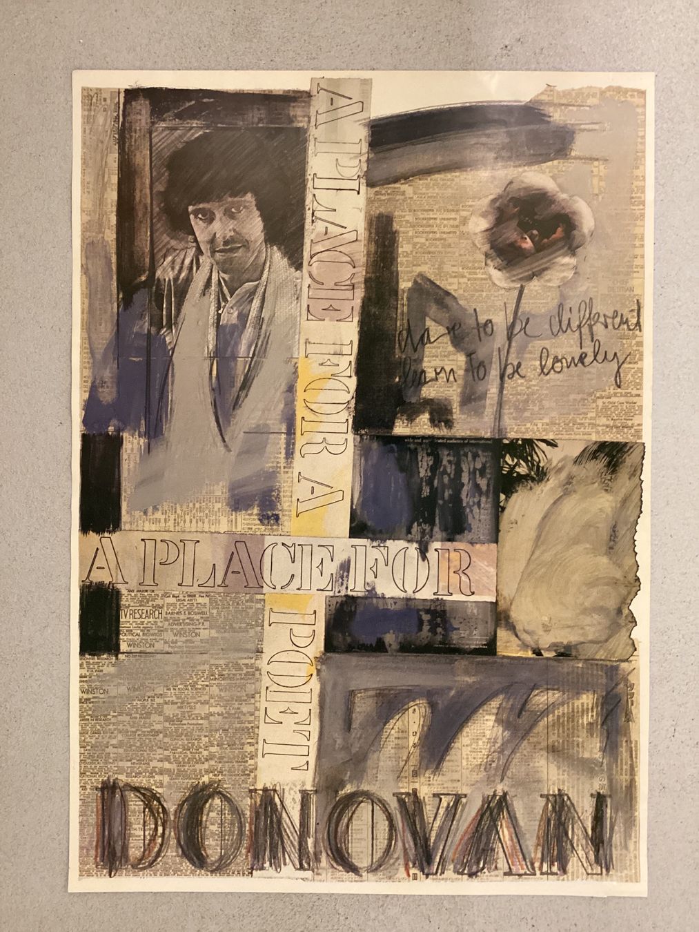 Foto & Immagini: Promoplakat Donovan (Ecke defekt) – Usato da Gutenswil venduto da Hamzian
