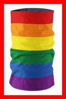 Bandana Regenbogen Rainbow color Maske Sturmmaske Gay LGTBQ