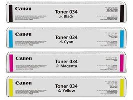 Canon Toner 034- 4 colors