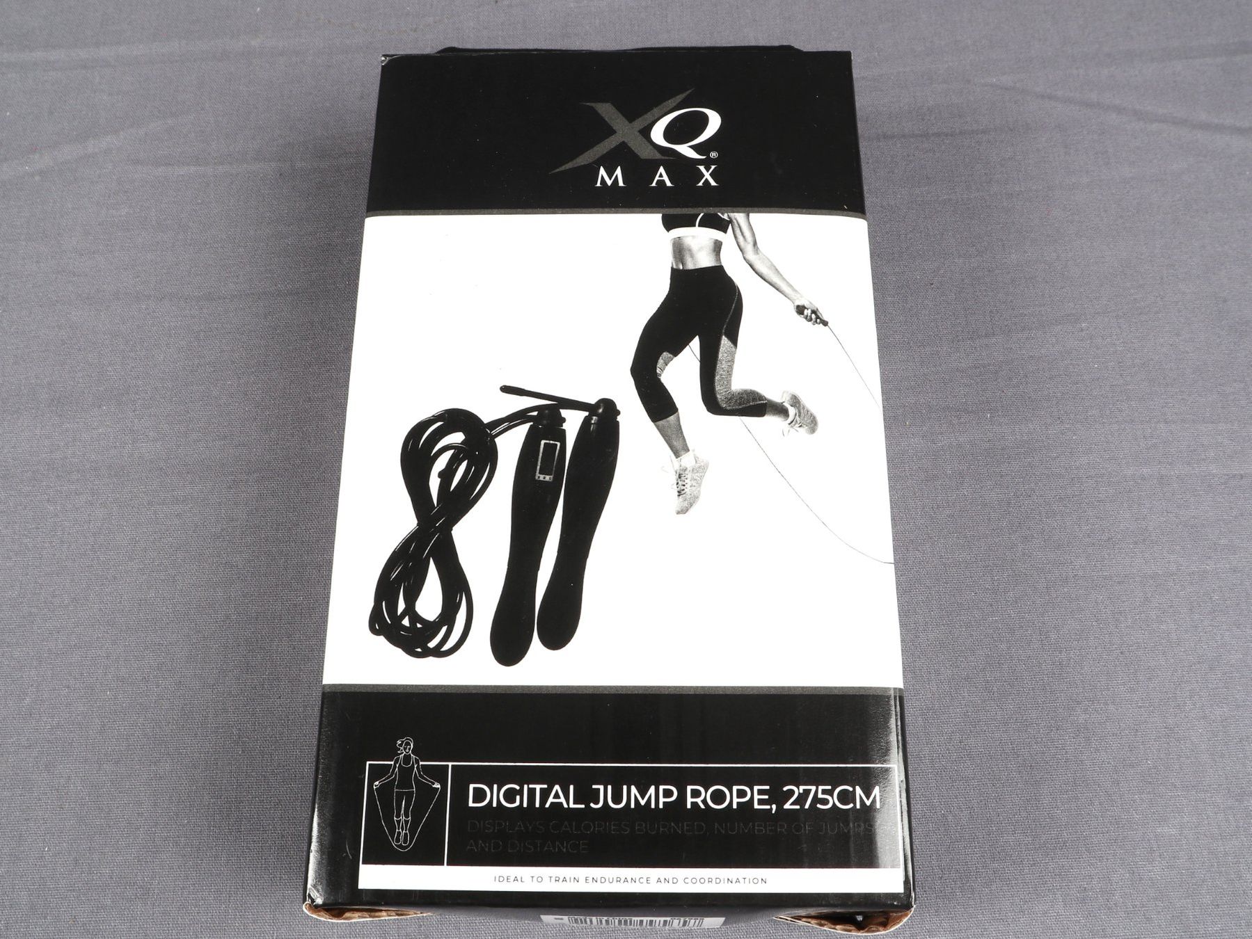 Corde per saltare: XQ MAX Digital Jump Rope 275cm – Nuovo (secondo la descrizione) da Steinen venduto da Restwert_Steinen