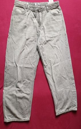 Jeans Jack & Jones Grösse 170/15Y grau Baggy Flex