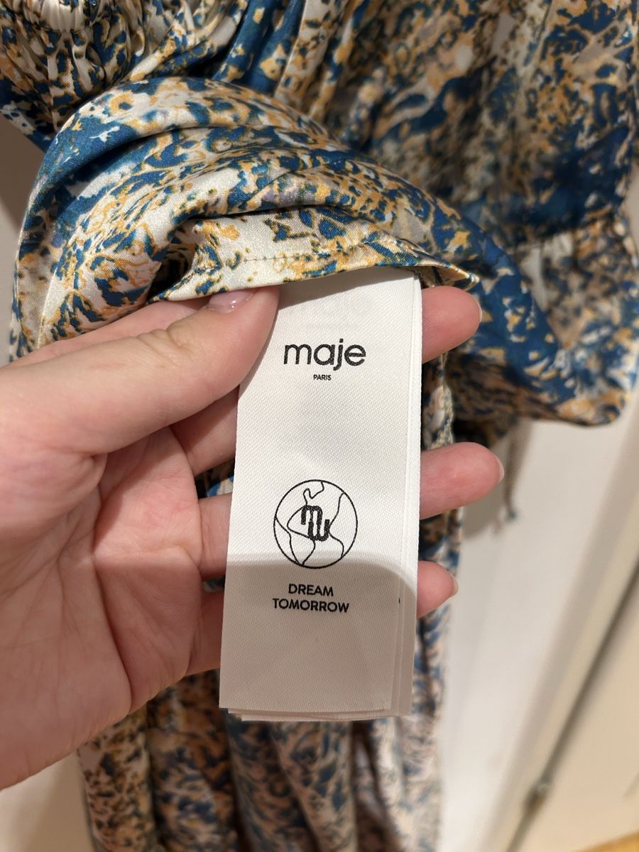 Maje Vestiti: Robe Maje longue imprimée taille 38 état neuf – Nuovo (secondo la descrizione) da Les Acacias venduto da Jeanne_lng 4
