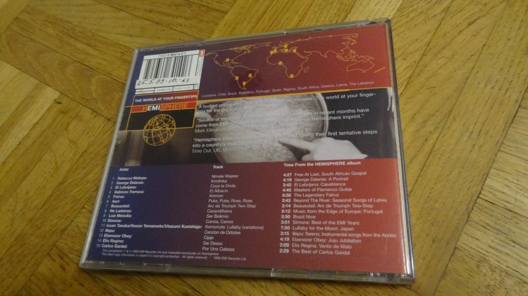 CD: The World at your Fingertips CD – Usato da Olten venduto da Disc-Ausverkauf 1