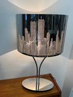 Lampe New York argentée