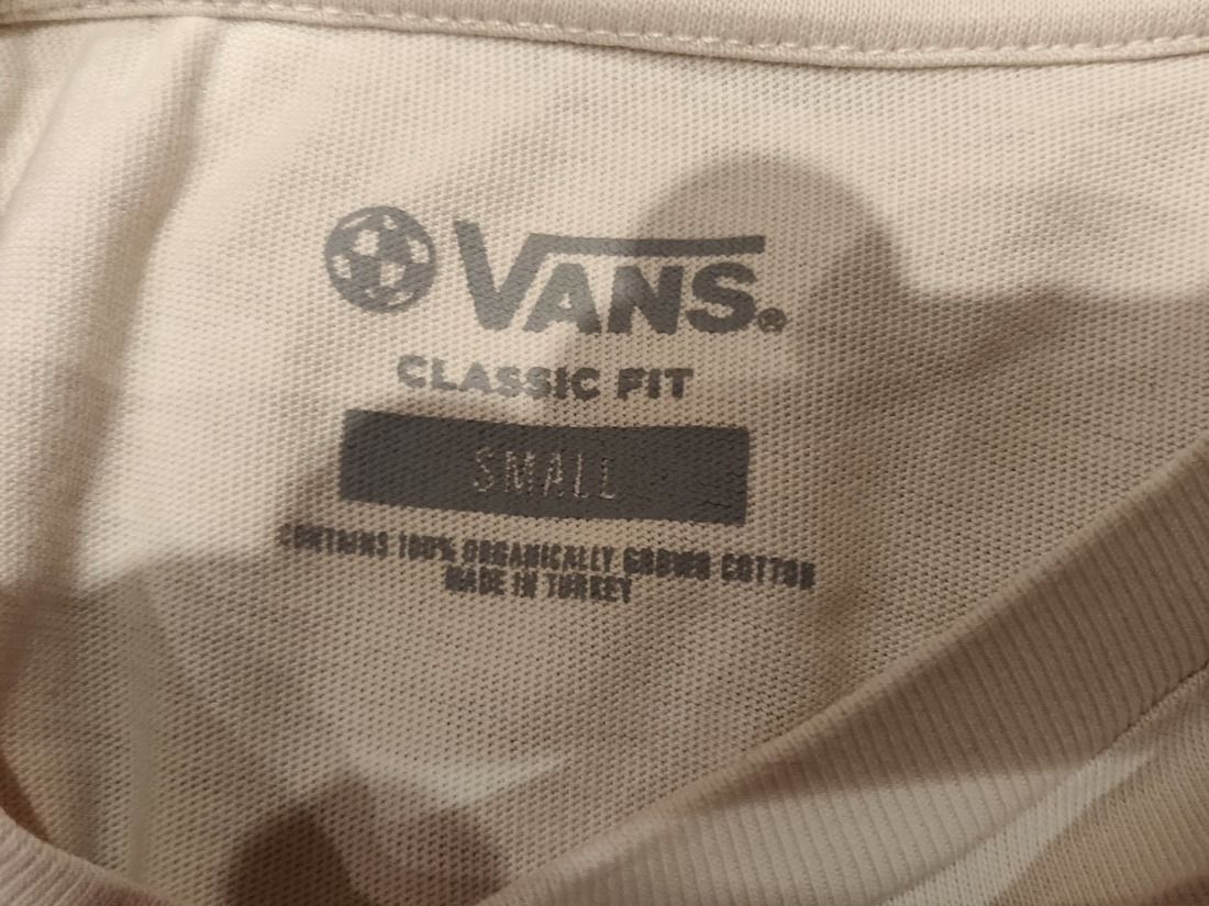 Vans T-shirt: VANS: T-Shirt Classic Fit, small, beige – Usato da Wittenbach venduto da Cgigi 2