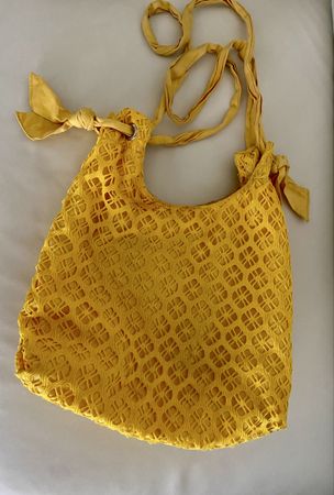 Bade Tasche Handtasche gelb
