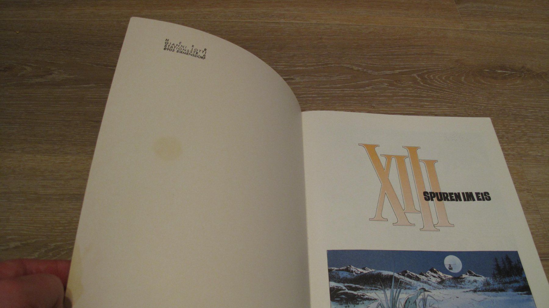 Fumetti: XIII  Band:2 - Spuren im Eis – Usato da Berg TG venduto da Volker-Kampfgarten 1