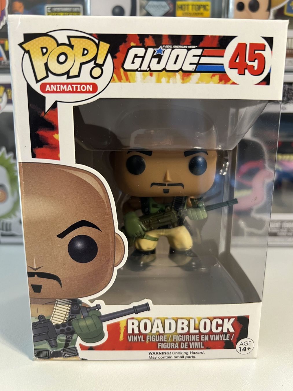 Funko Statuette: Funko POP! Animation G.I. Joe Roadblock – Usato da Le Mouret venduto da perfectbijou